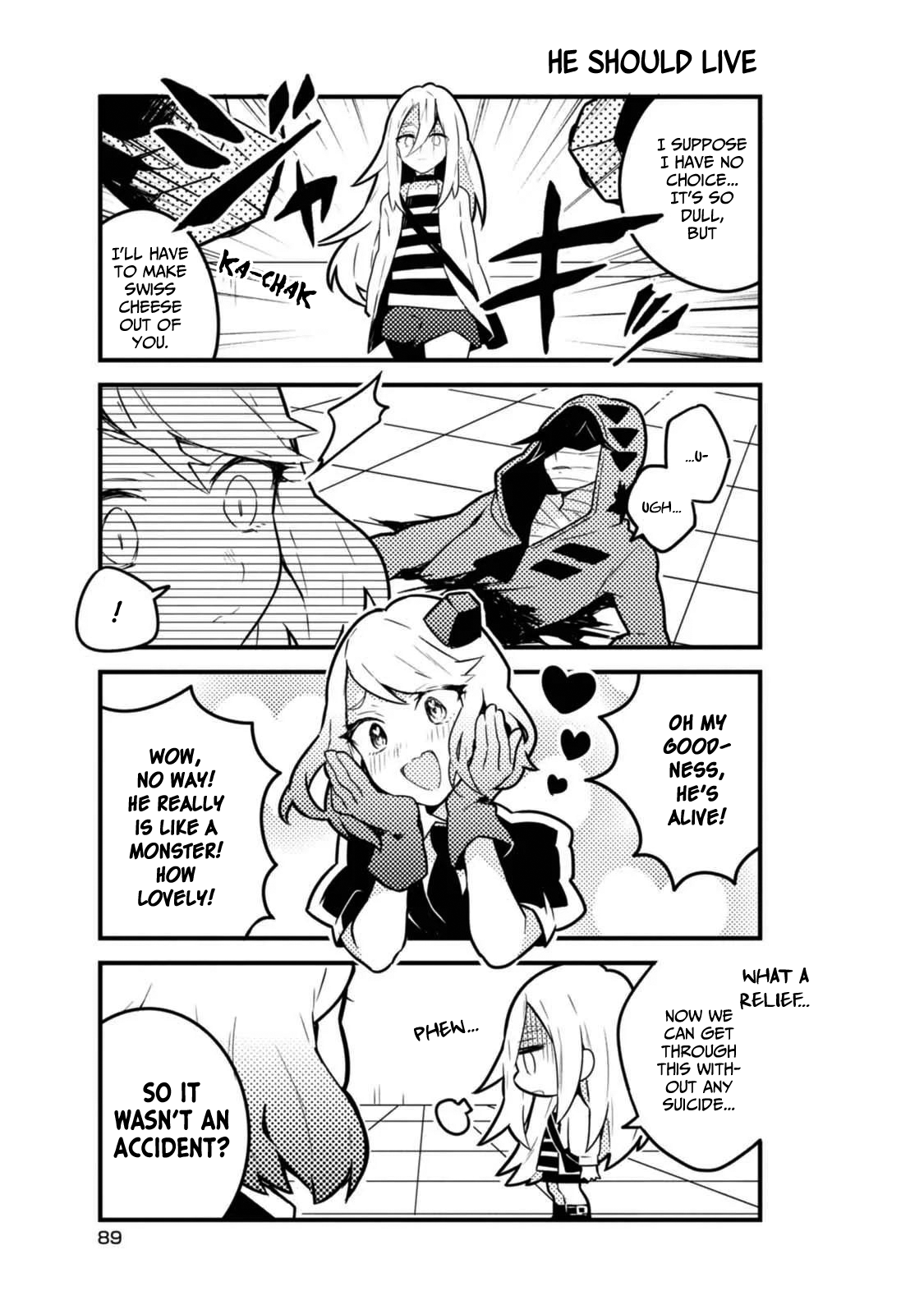 Satsuten! Chapter 20 page 3 - Chapter 20: Not Dead!