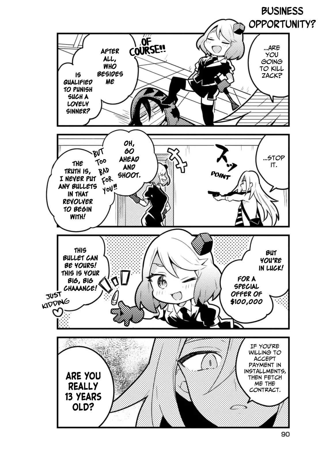 Satsuten! Chapter 20 page 4 - Chapter 20: Not Dead!