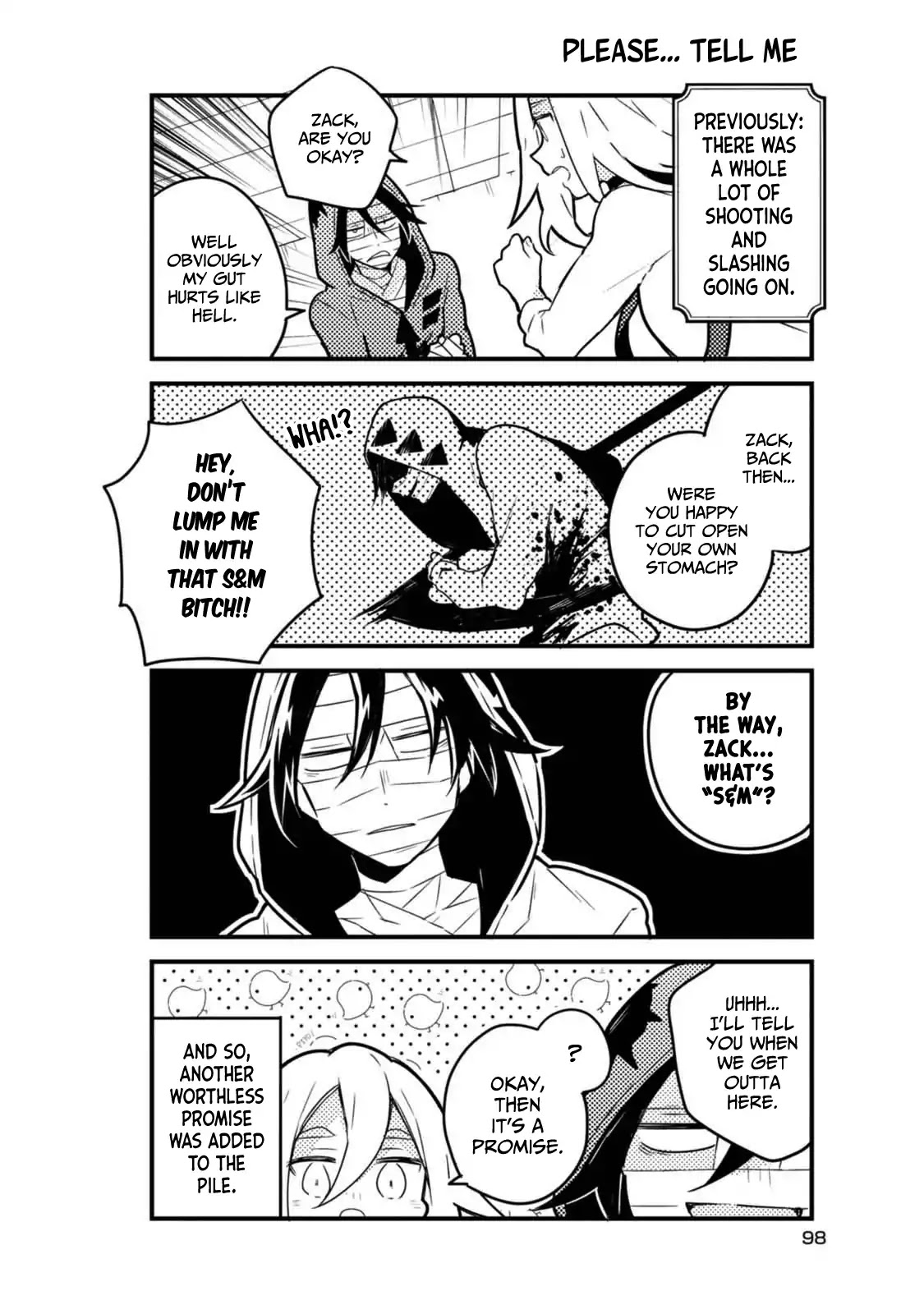 Satsuten! Chapter 21 page 2 - Chapter 21: Don't Know!
