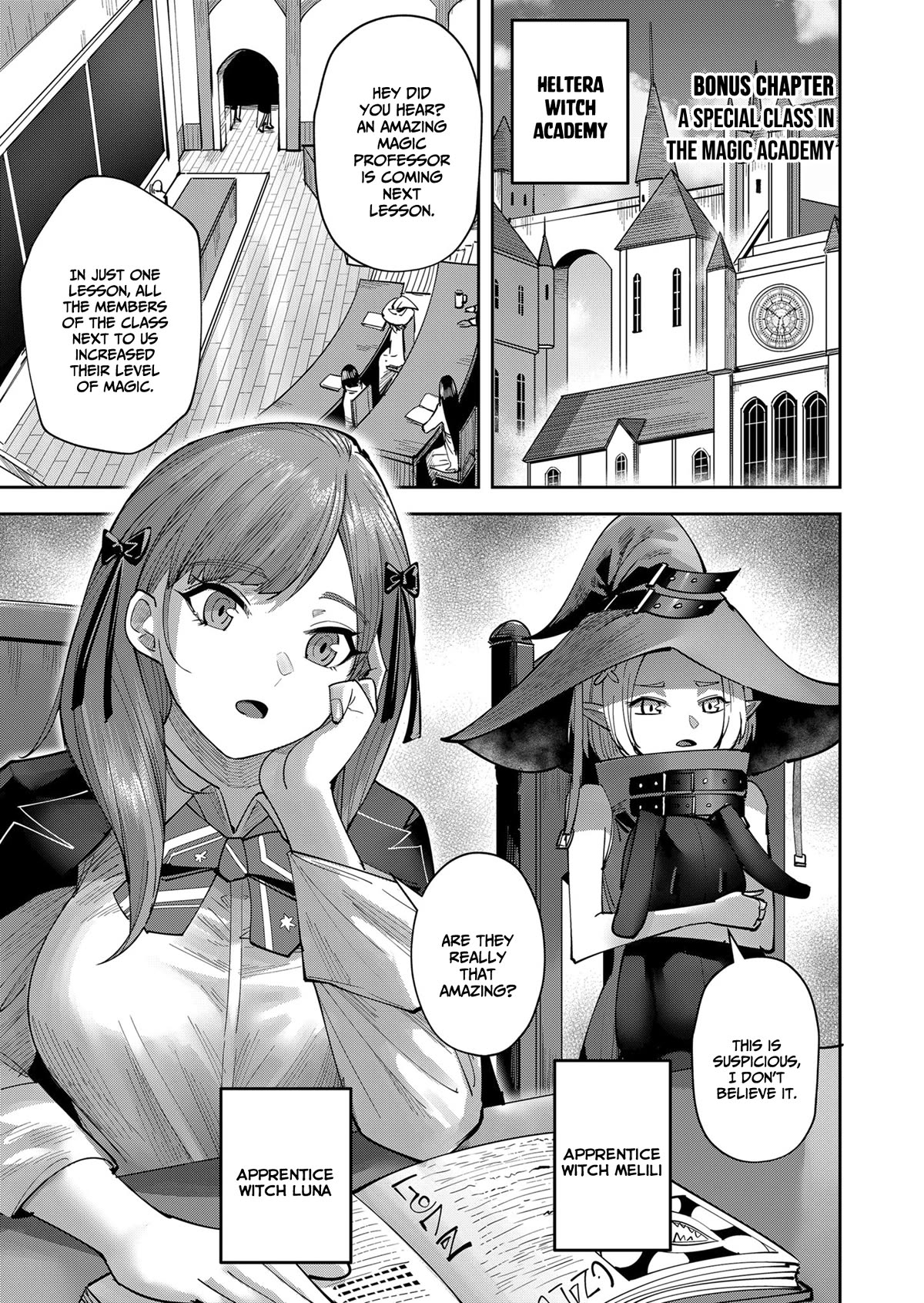 Savage Hero Chapter 15.5 page 2 - Chapter 15.5: A special class in the magic academy