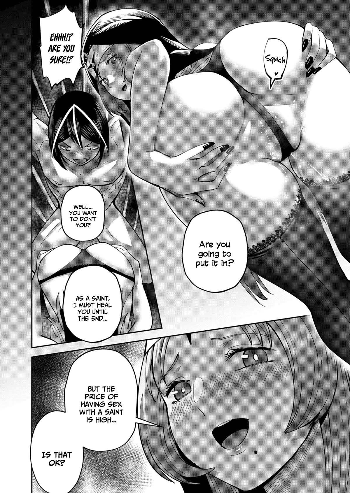 Savage Hero Chapter 21 page 15 - Chapter 21: Saintess' healing