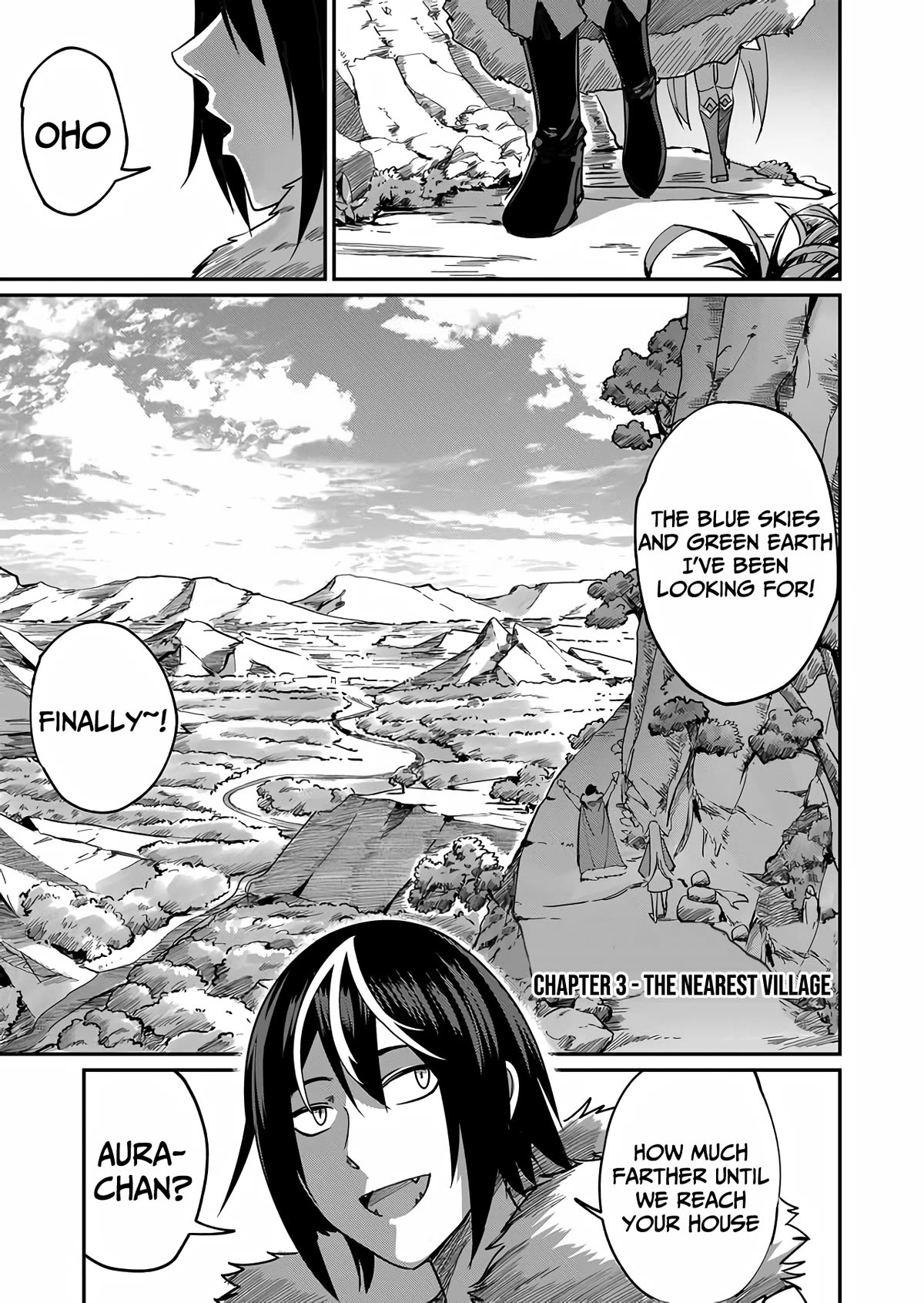 Savage Hero Chapter 3 page 2 - Chapter 3: The nearest village
