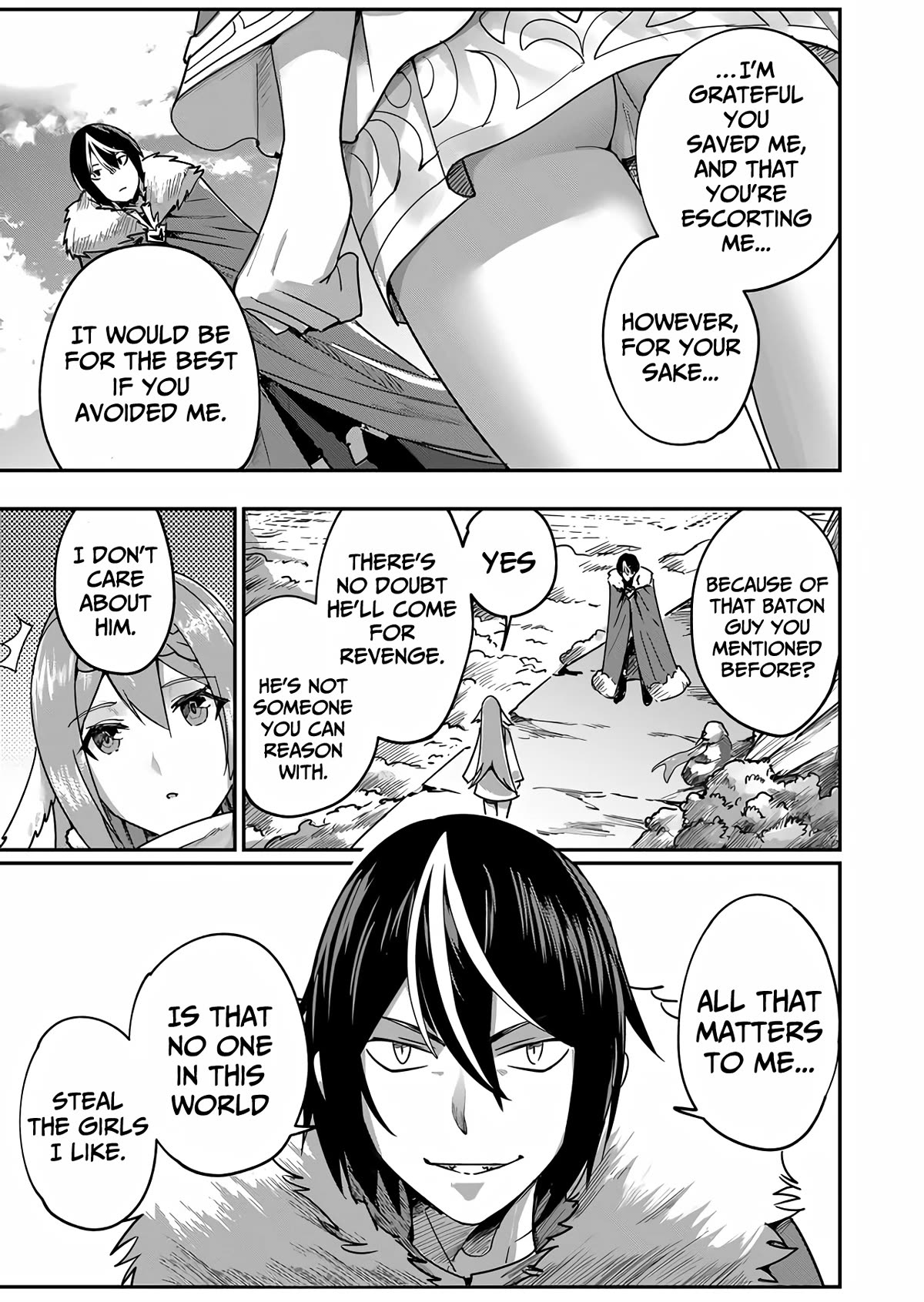 Savage Hero Chapter 3 page 4 - Chapter 3: The nearest village