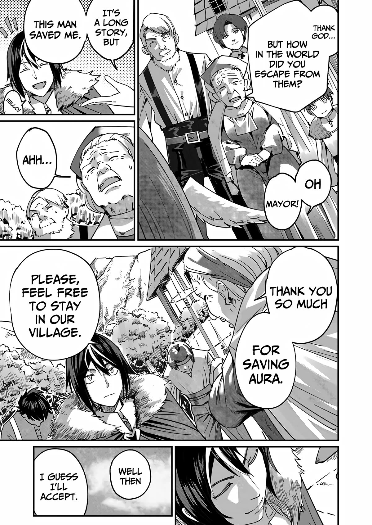 Savage Hero Chapter 3 page 8 - Chapter 3: The nearest village