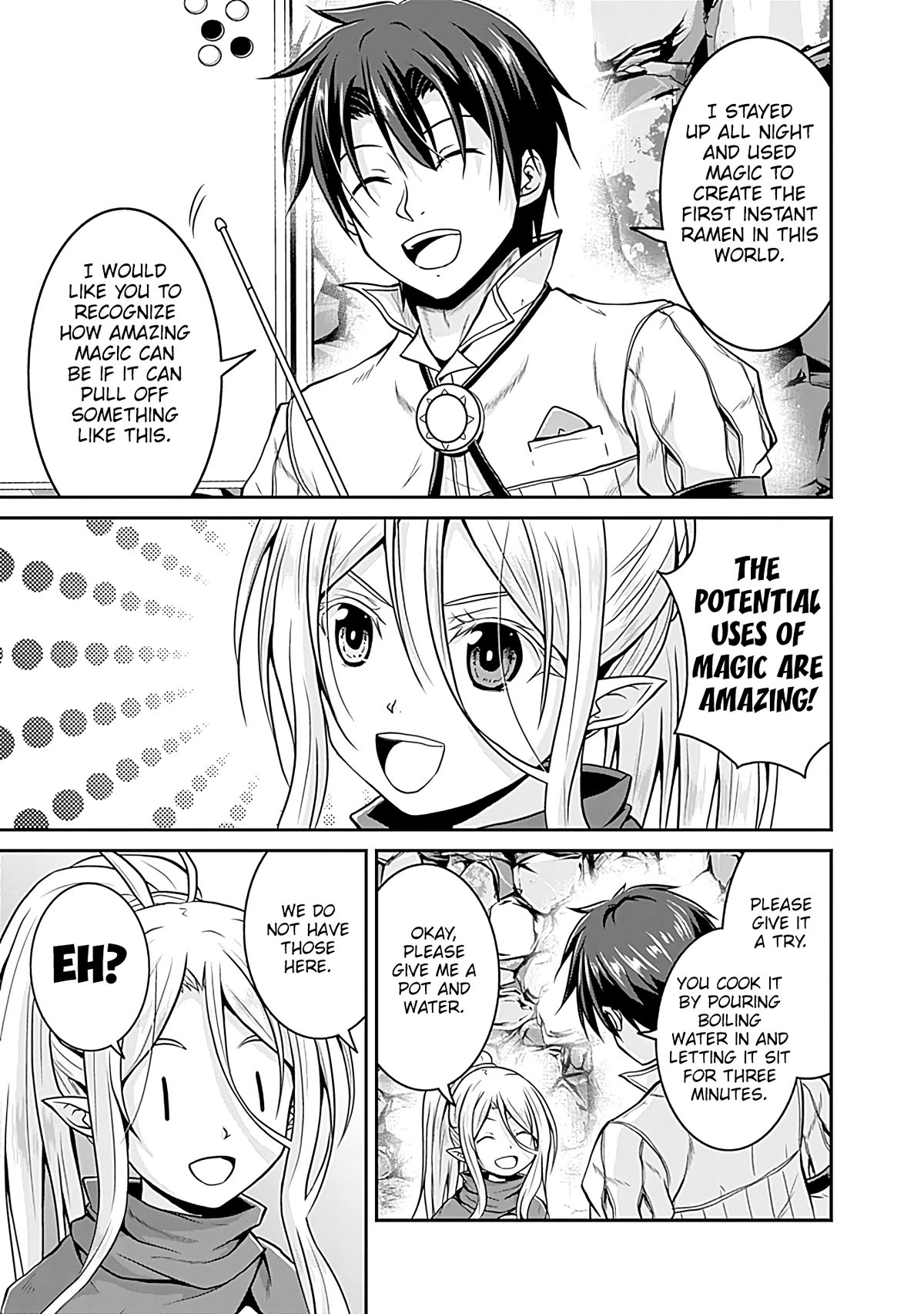 Save & Load no Dekiru Yadoya-San Chapter 25 page 20 - Chapter 25: Cavern and Ramen