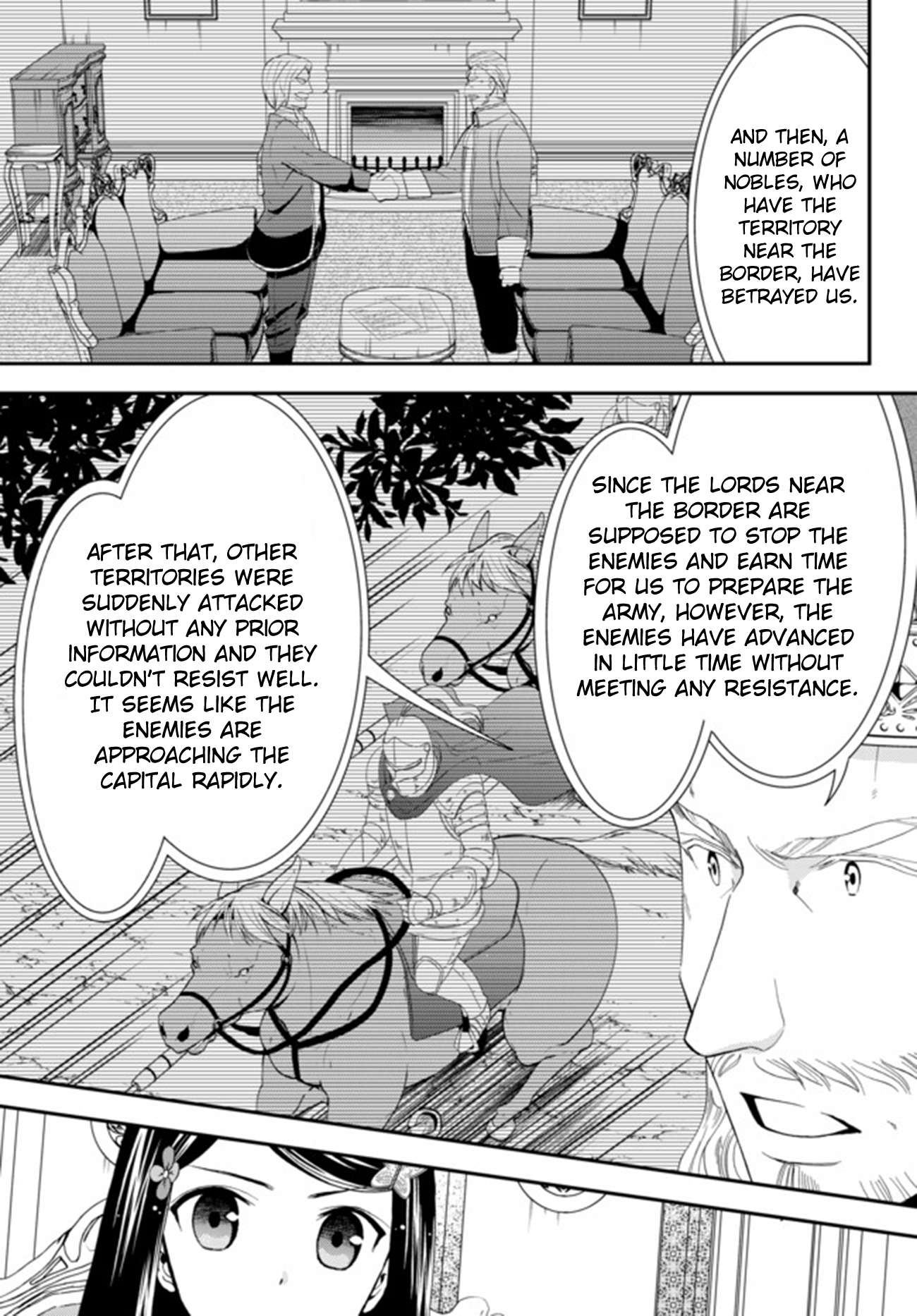Saving 80,000 Gold Coins in the Different World for My Old Age Chapter 28 page 11 - Chapter 28: And Then, It's War (Part 1)