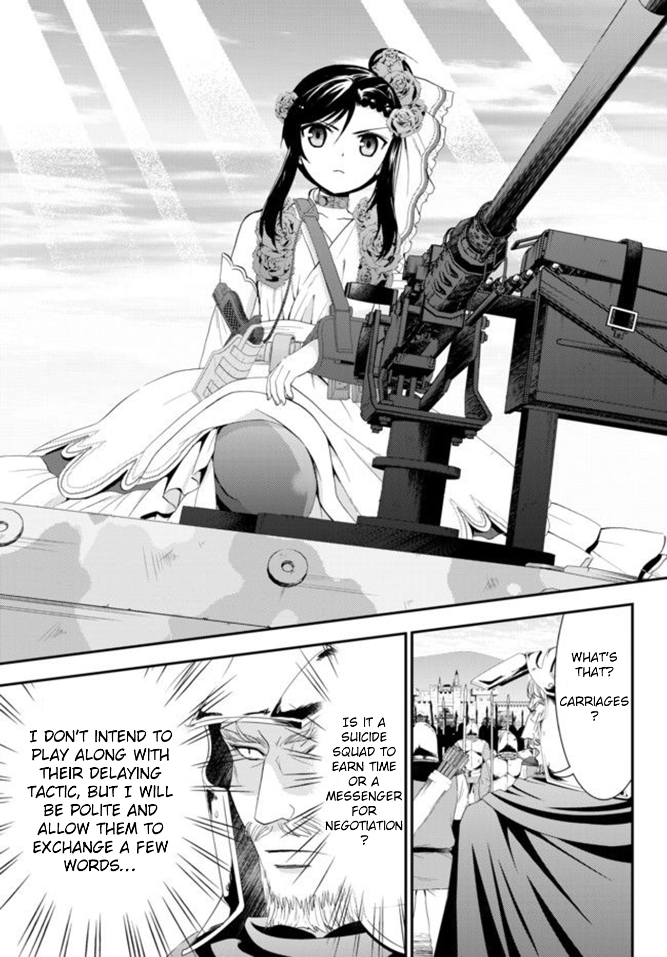 Saving 80,000 Gold Coins in the Different World for My Old Age Chapter 32.1 page 3 - Chapter 32.1: Shrine Princess, To The Battlefield (Part 2)