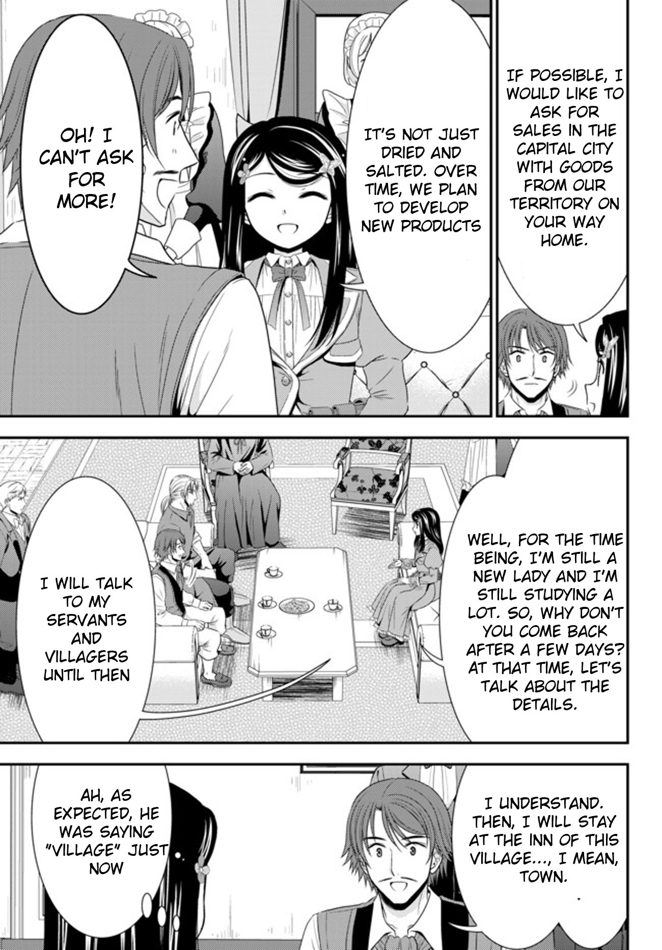 Saving 80,000 Gold Coins in the Different World for My Old Age Chapter 38 page 13 - Chapter 38: Interviewer Mitsuha