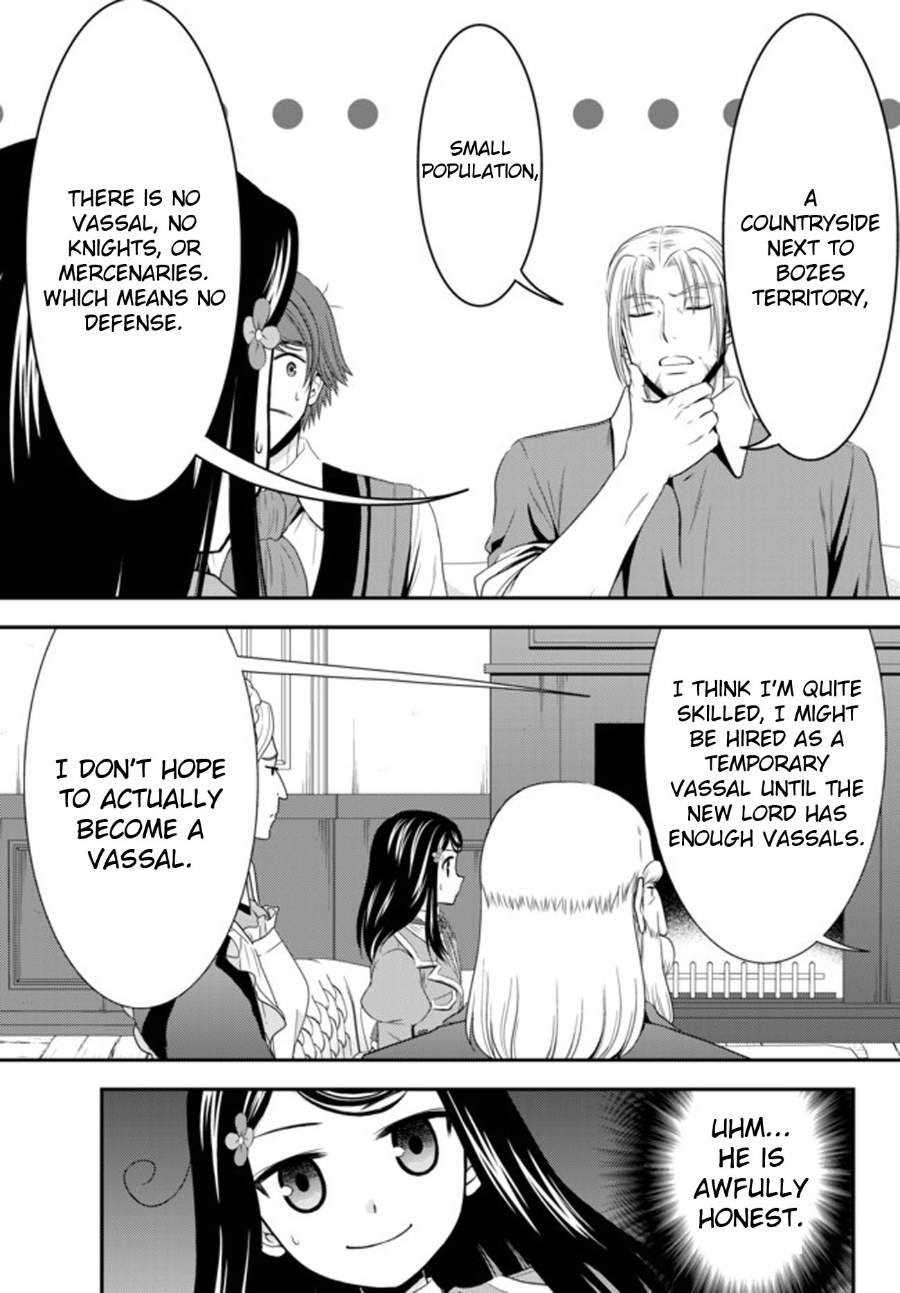 Saving 80,000 Gold Coins in the Different World for My Old Age Chapter 38 page 15 - Chapter 38: Interviewer Mitsuha