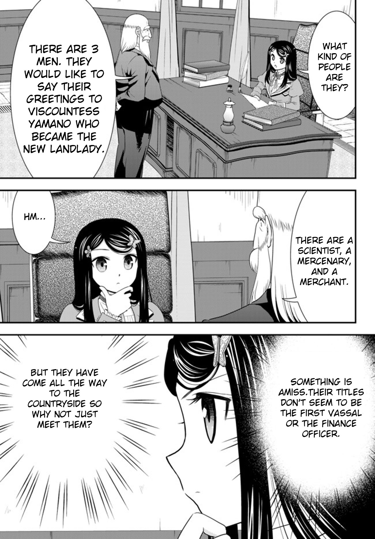 Saving 80,000 Gold Coins in the Different World for My Old Age Chapter 38 page 3 - Chapter 38: Interviewer Mitsuha