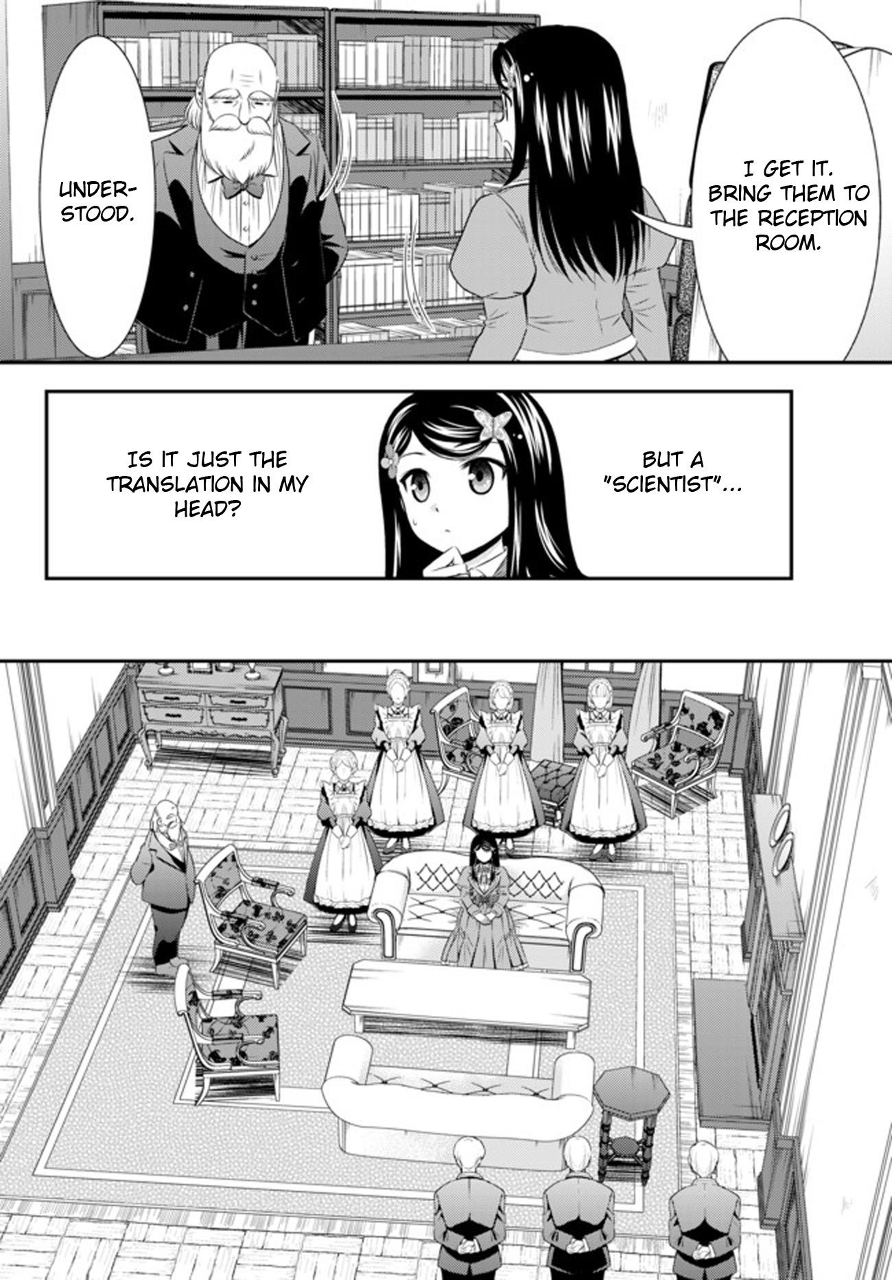 Saving 80,000 Gold Coins in the Different World for My Old Age Chapter 38 page 4 - Chapter 38: Interviewer Mitsuha