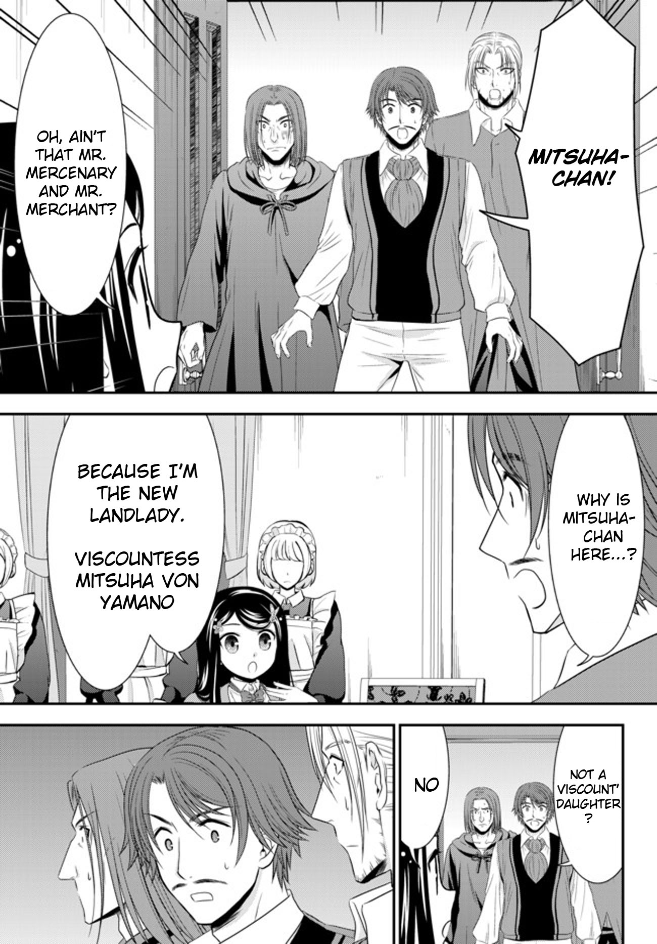 Saving 80,000 Gold Coins in the Different World for My Old Age Chapter 38 page 7 - Chapter 38: Interviewer Mitsuha