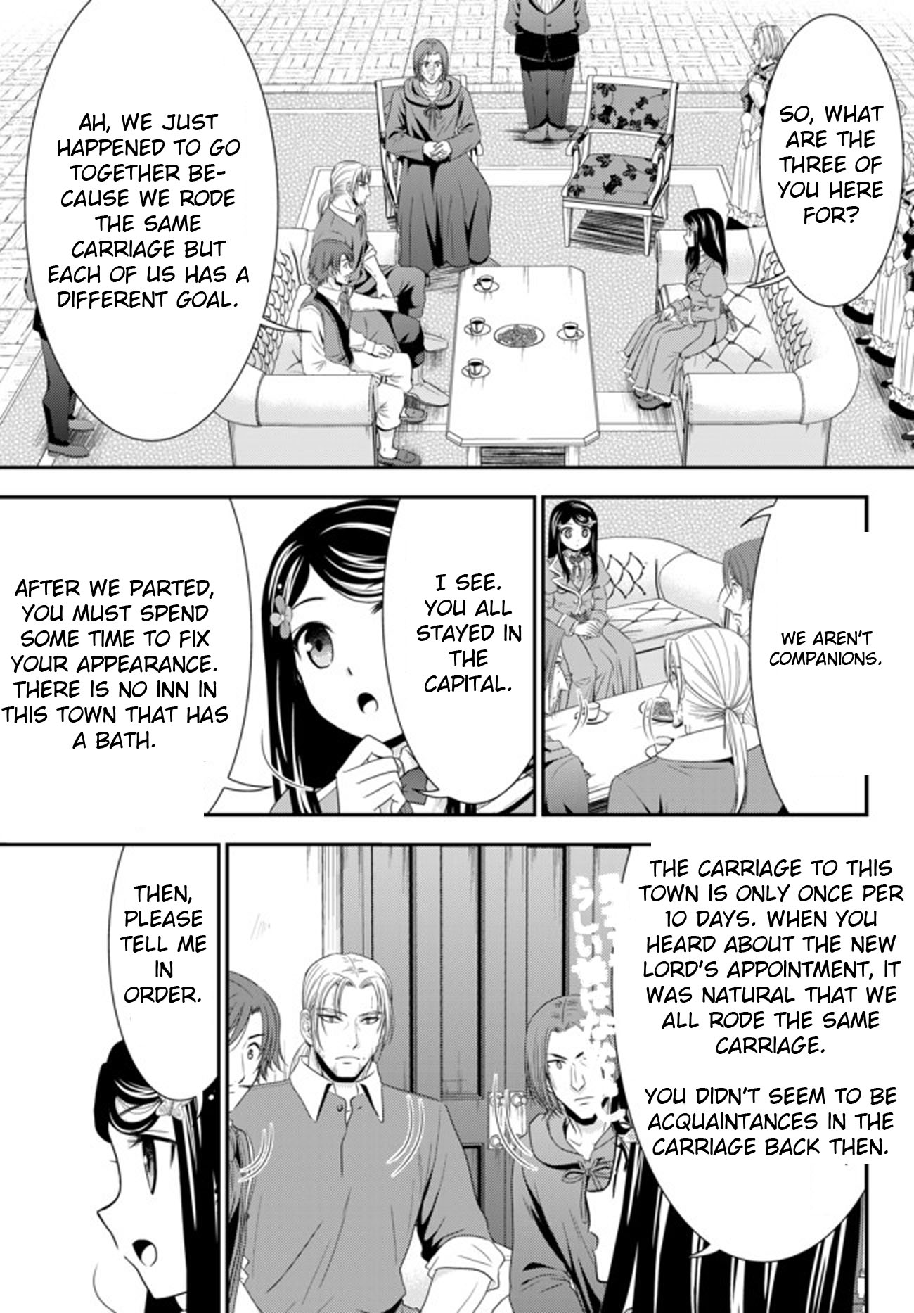 Saving 80,000 Gold Coins in the Different World for My Old Age Chapter 38 page 9 - Chapter 38: Interviewer Mitsuha