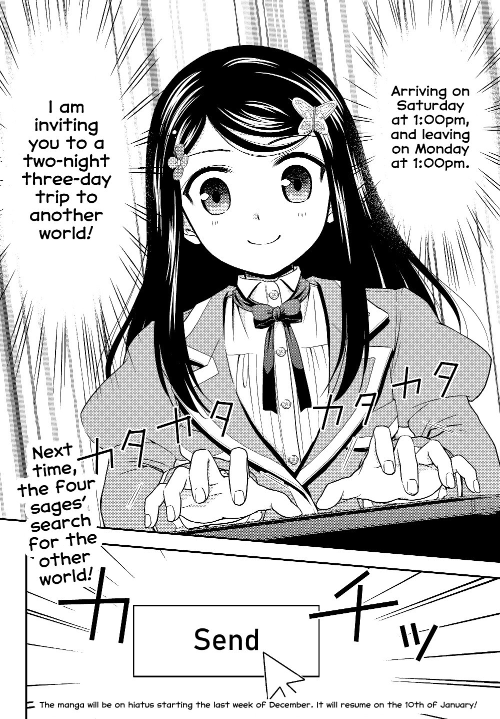 Saving 80,000 Gold Coins in the Different World for My Old Age Chapter 40.2 page 16 - Chapter 40.2: Blog