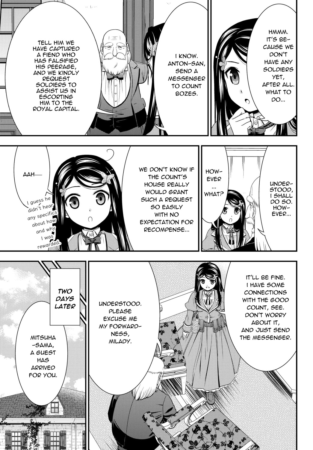 Saving 80,000 Gold Coins in the Different World for My Old Age Chapter 43 page 11 - Chapter 43: Securing Personnel, Part 2