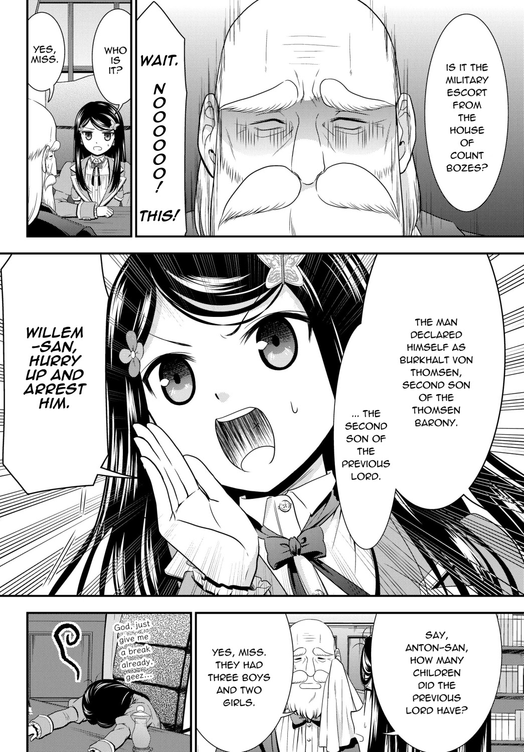 Saving 80,000 Gold Coins in the Different World for My Old Age Chapter 43 page 12 - Chapter 43: Securing Personnel, Part 2