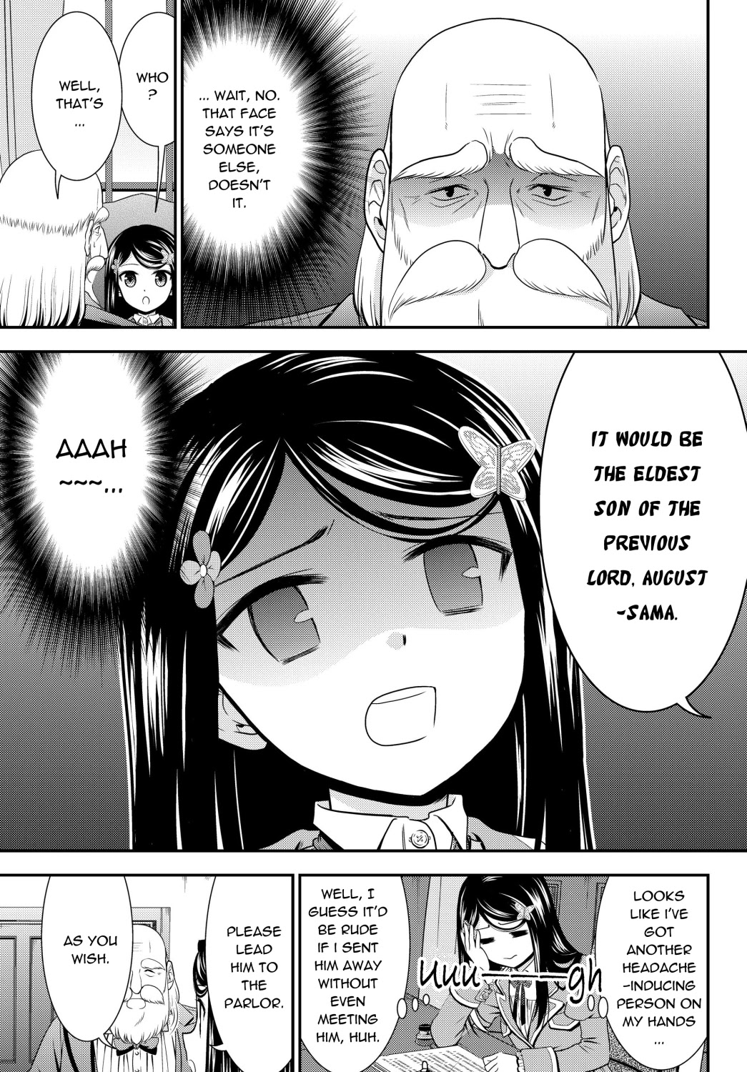 Saving 80,000 Gold Coins in the Different World for My Old Age Chapter 43 page 3 - Chapter 43: Securing Personnel, Part 2