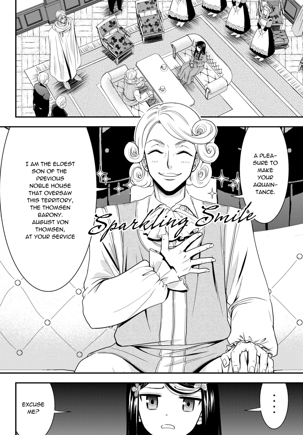 Saving 80,000 Gold Coins in the Different World for My Old Age Chapter 43 page 4 - Chapter 43: Securing Personnel, Part 2