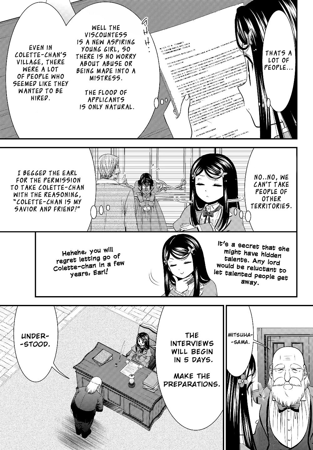 Saving 80,000 Gold Coins in the Different World for My Old Age Chapter 44 page 3 - Chapter 44: The Territorial Council, Part One