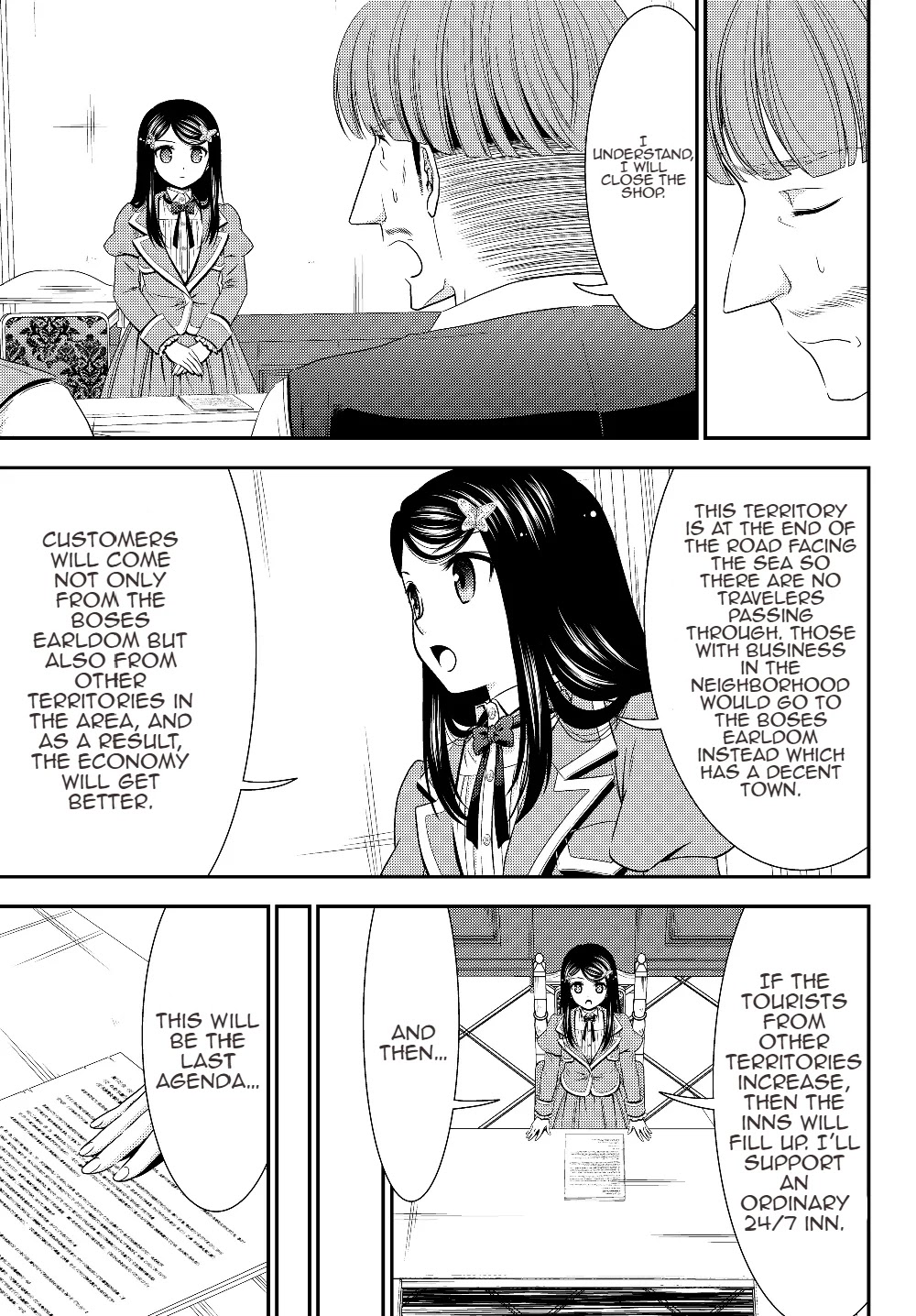 Saving 80,000 Gold Coins in the Different World for My Old Age Chapter 45 page 13 - Chapter 45: The Territorial Council