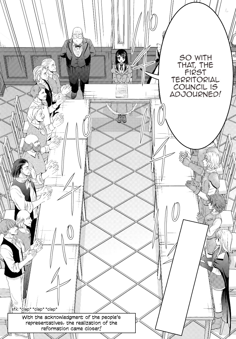 Saving 80,000 Gold Coins in the Different World for My Old Age Chapter 45 page 21 - Chapter 45: The Territorial Council