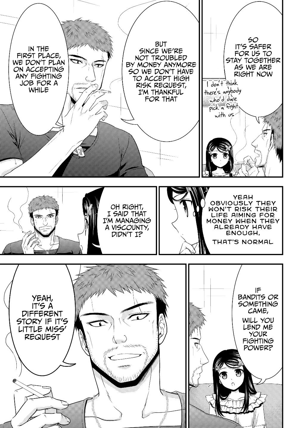 Saving 80,000 Gold Coins in the Different World for My Old Age Chapter 47 page 8 - Chapter 47: The Agents, Part One