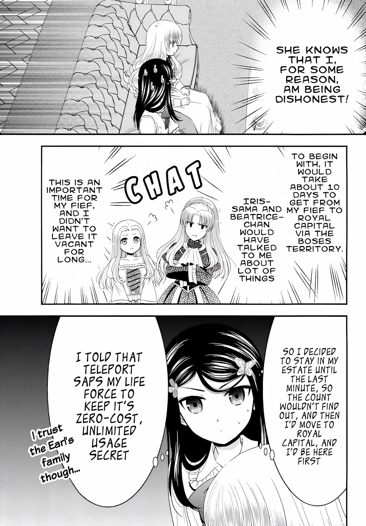 Saving 80,000 Gold Coins in the Different World for My Old Age Chapter 52 page 20 - Chapter 52: Princess Sabine's Ambition (Part One)