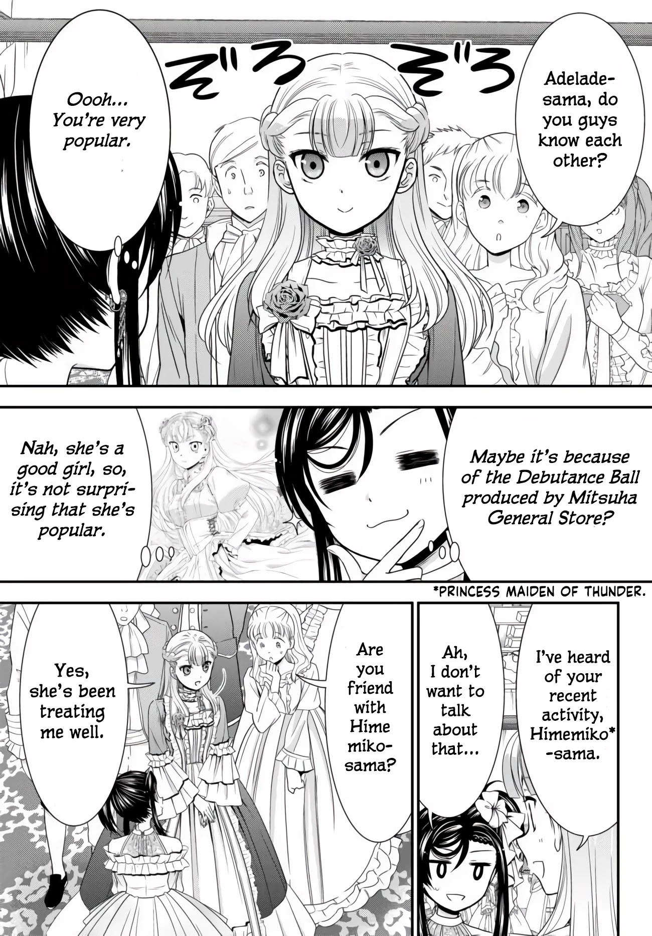 Saving 80,000 Gold Coins in the Different World for My Old Age Chapter 57 page 9 - Chapter 57: Party 2