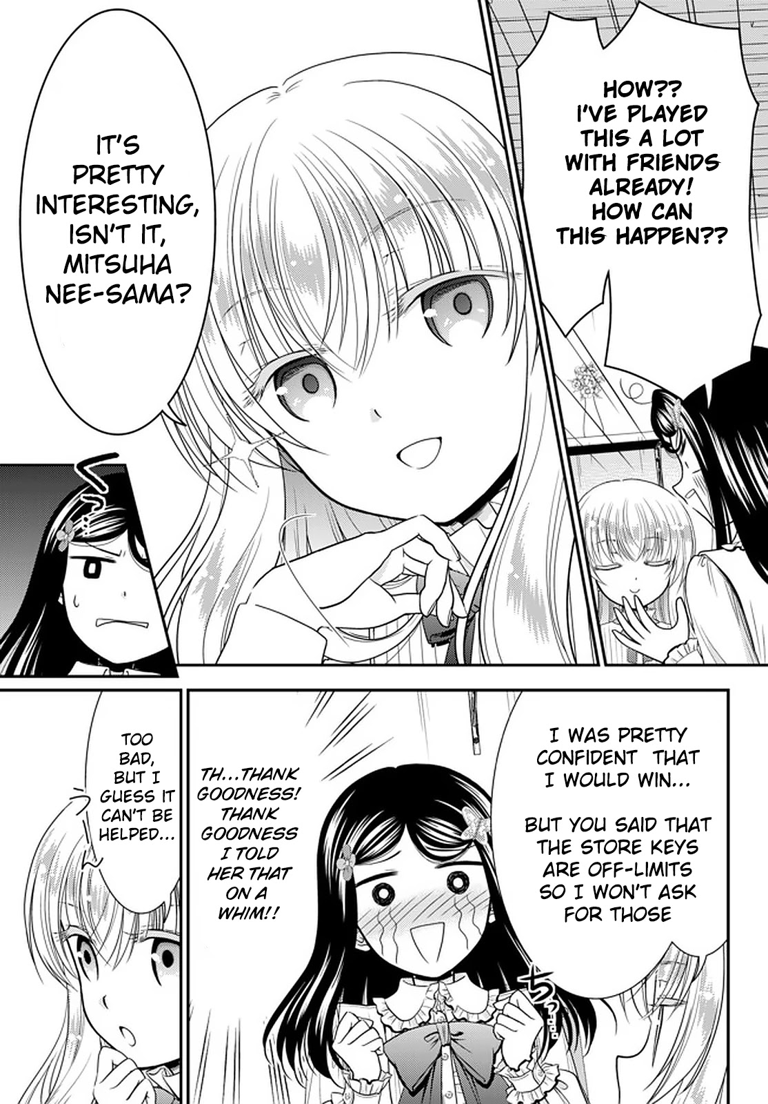Saving 80,000 Gold Coins in the Different World for My Old Age Chapter 61 page 13 - Chapter 61: A battle with Mitsuha-nee-sama!