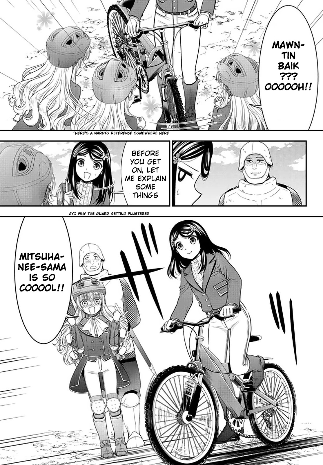 Saving 80,000 Gold Coins in the Different World for My Old Age Chapter 62 page 3 - Chapter 62: Sabine and the Mountain Bike!