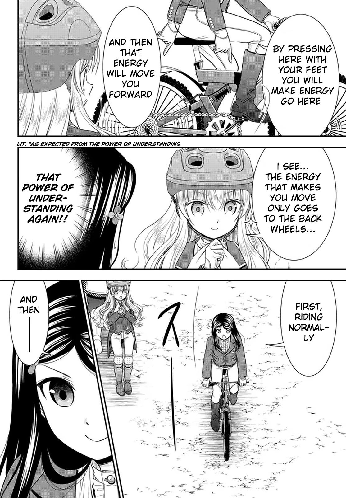 Saving 80,000 Gold Coins in the Different World for My Old Age Chapter 62 page 4 - Chapter 62: Sabine and the Mountain Bike!