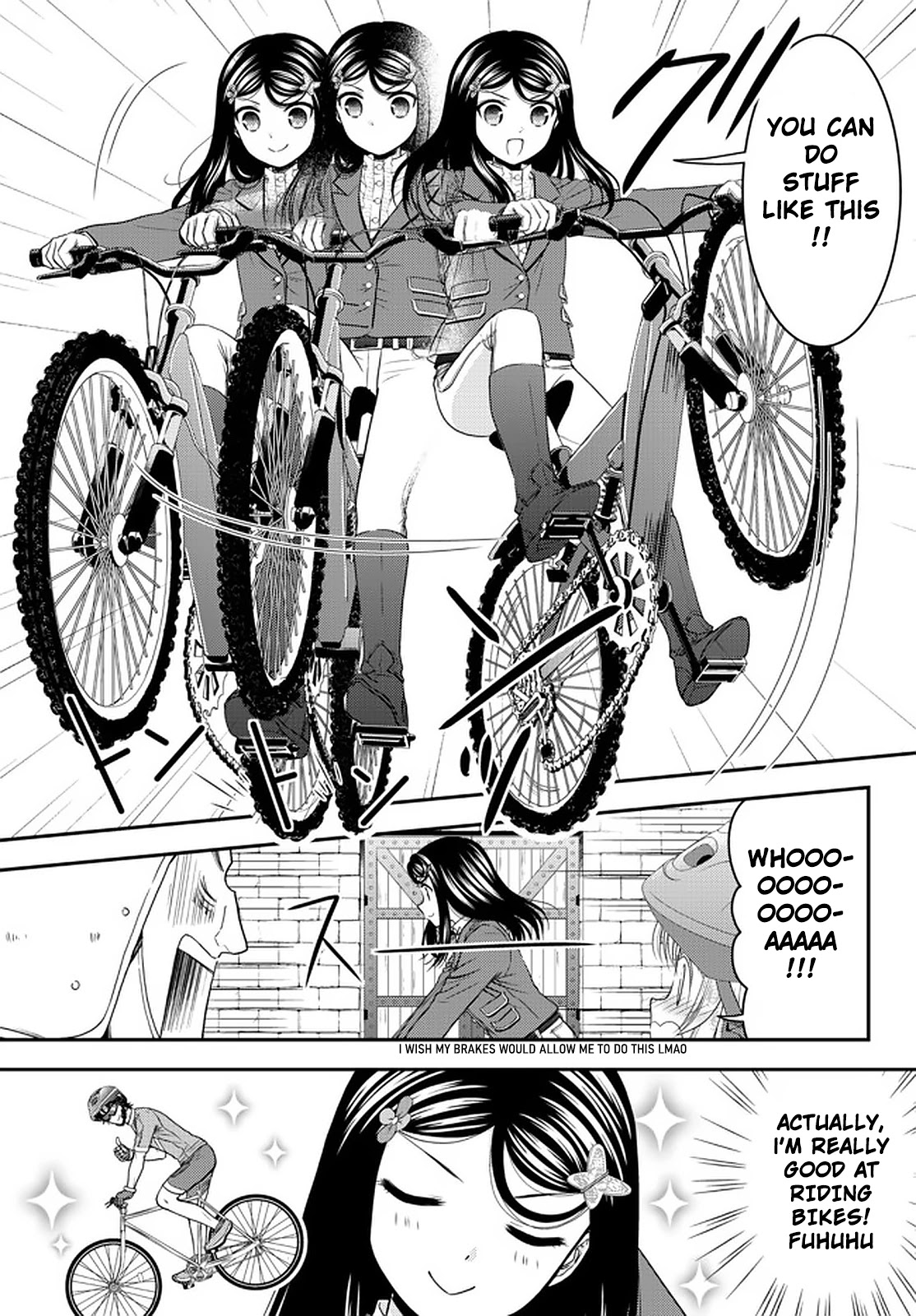 Saving 80,000 Gold Coins in the Different World for My Old Age Chapter 62 page 5 - Chapter 62: Sabine and the Mountain Bike!