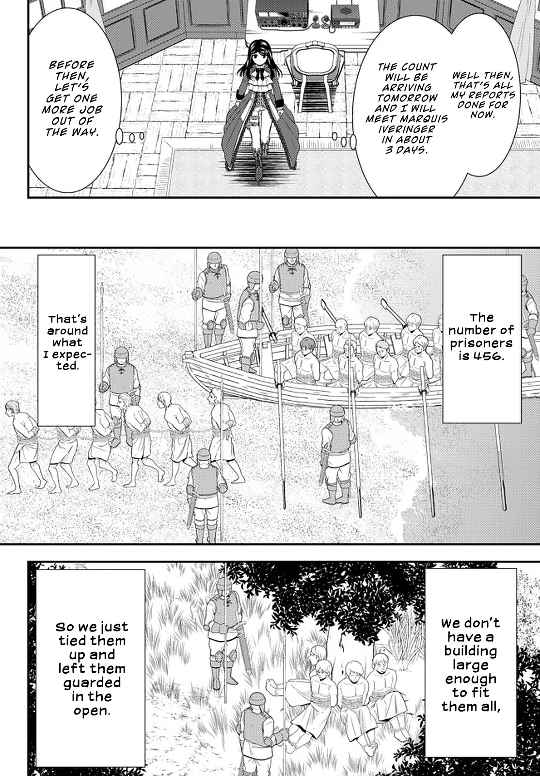 Saving 80,000 Gold Coins in the Different World for My Old Age Chapter 70 page 8 - Chapter 70: Imprisoned Tricksters - Part 1