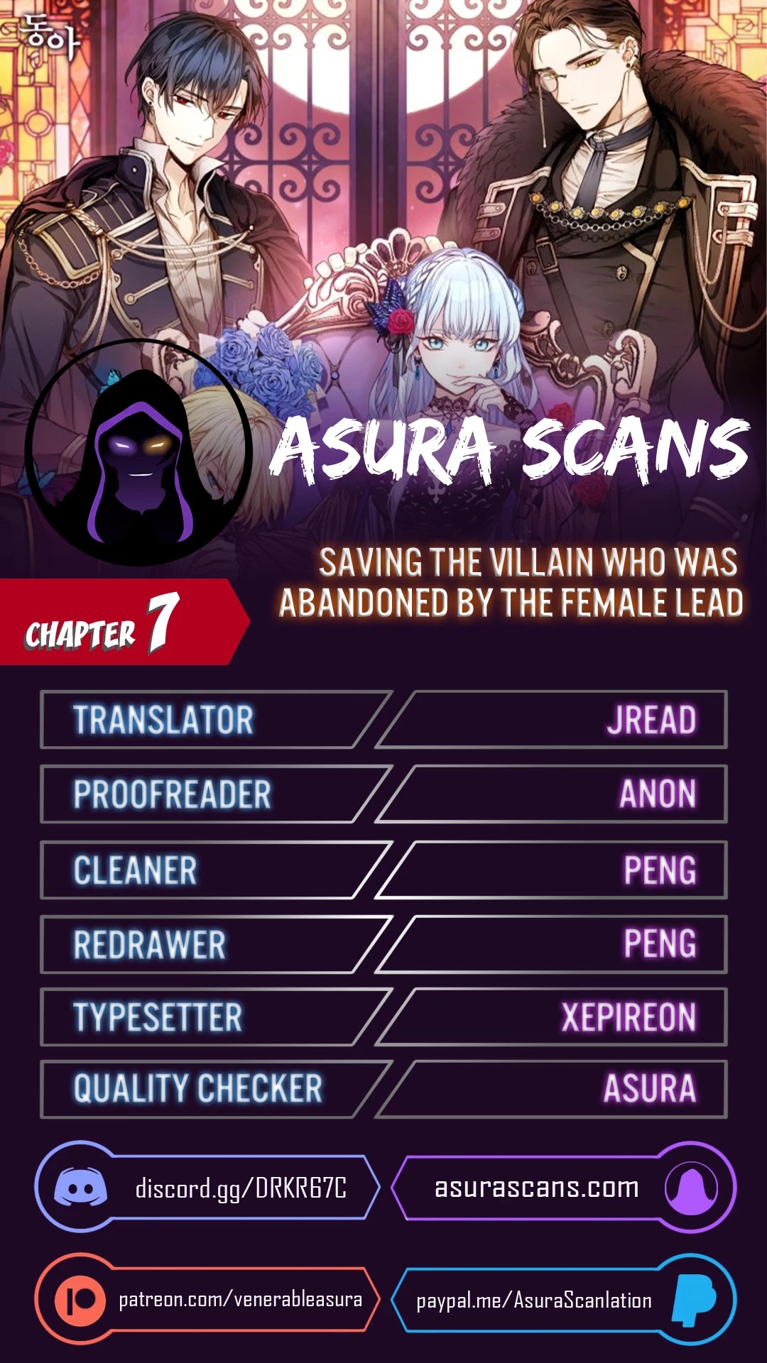 Saving the Villain Who Was Abandoned by the Female Lead Chapter 7 page 1 - Chapter 7