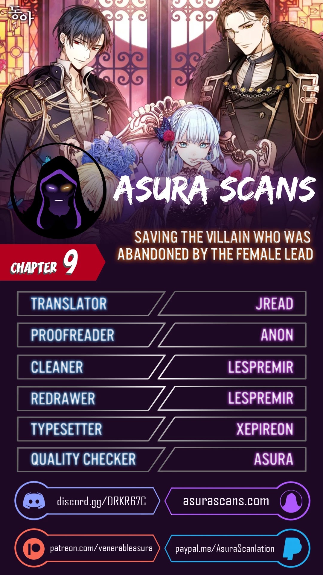 Saving the Villain Who Was Abandoned by the Female Lead Chapter 9 page 1 - Chapter 9