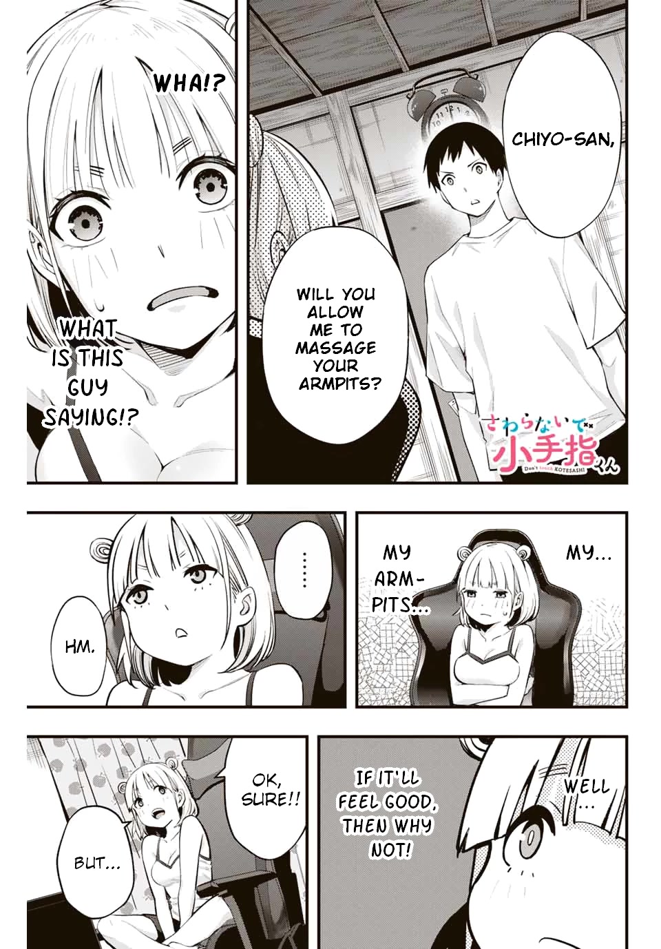 Sawaranaide Kotesashi-kun Chapter 10 page 1 - Chapter 10: Chiyo-Chan is not Good with XX? (2)