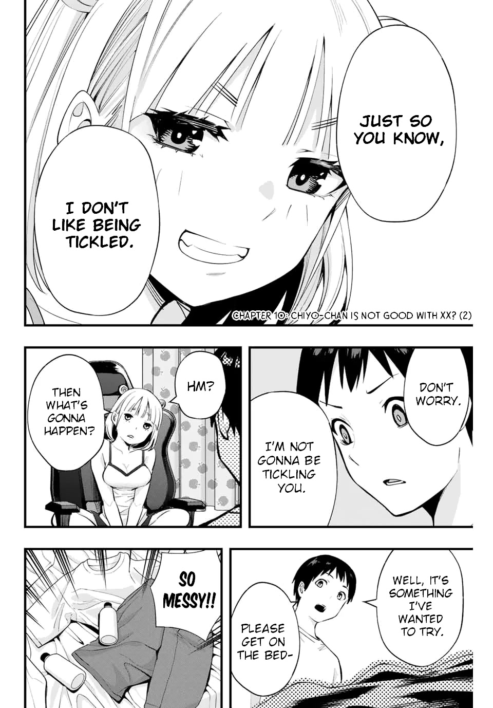 Sawaranaide Kotesashi-kun Chapter 10 page 2 - Chapter 10: Chiyo-Chan is not Good with XX? (2)