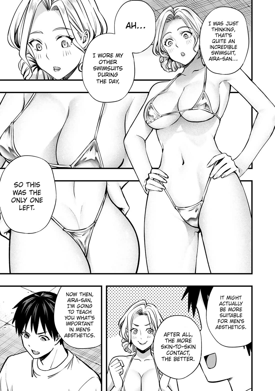 Sawaranaide Kotesashi-kun Chapter 100 page 10 - Chapter 100: Grabiel's blood flow problem (1)