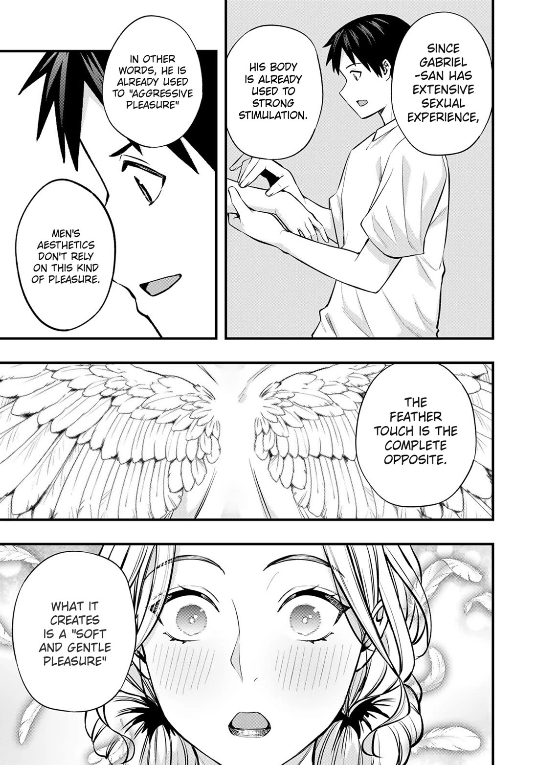Sawaranaide Kotesashi-kun Chapter 100 page 14 - Chapter 100: Grabiel's blood flow problem (1)