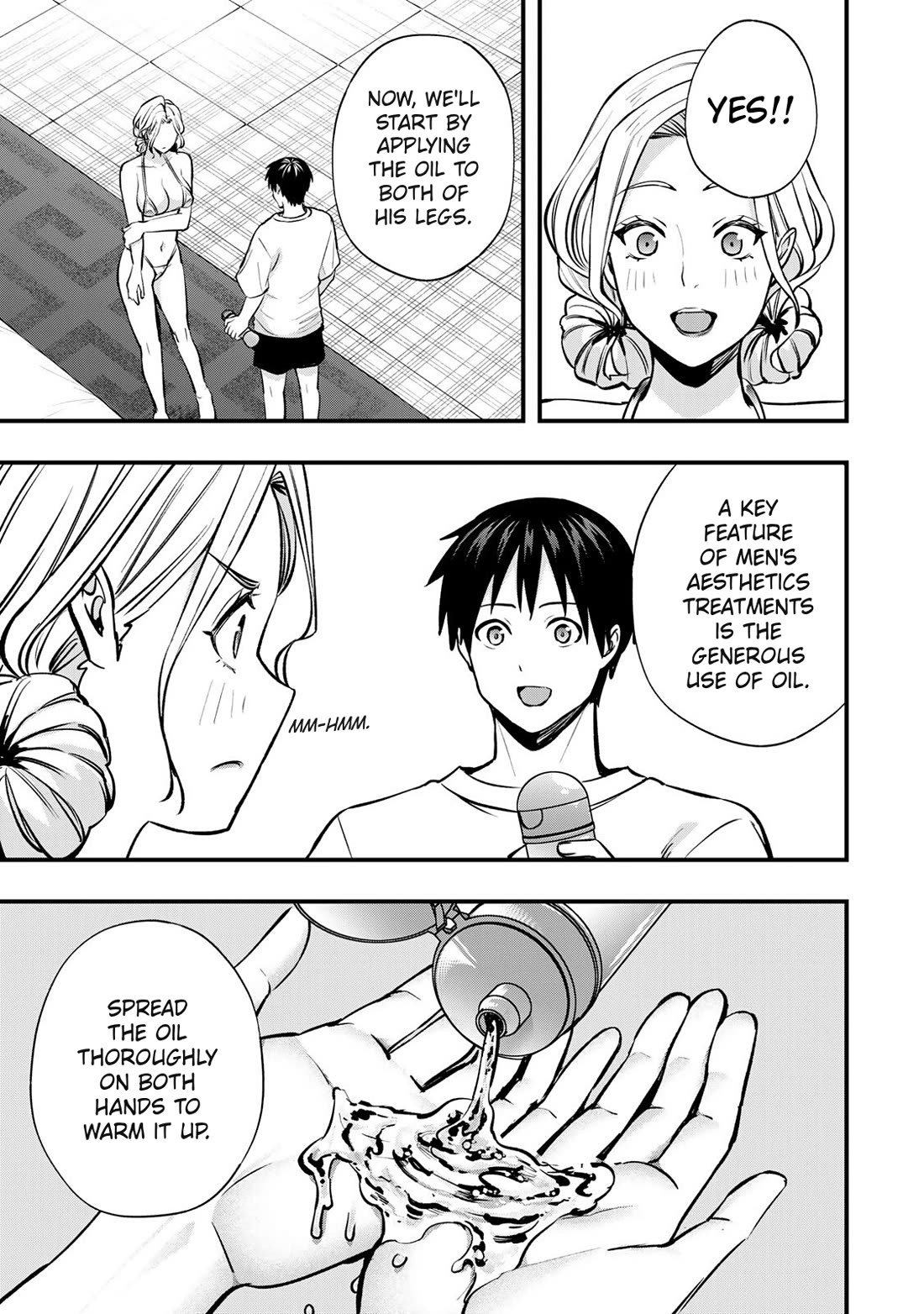 Sawaranaide Kotesashi-kun Chapter 100 page 16 - Chapter 100: Grabiel's blood flow problem (1)