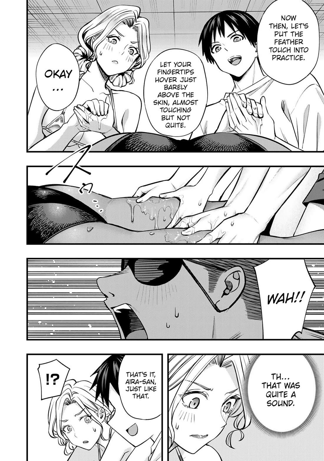 Sawaranaide Kotesashi-kun Chapter 100 page 17 - Chapter 100: Grabiel's blood flow problem (1)