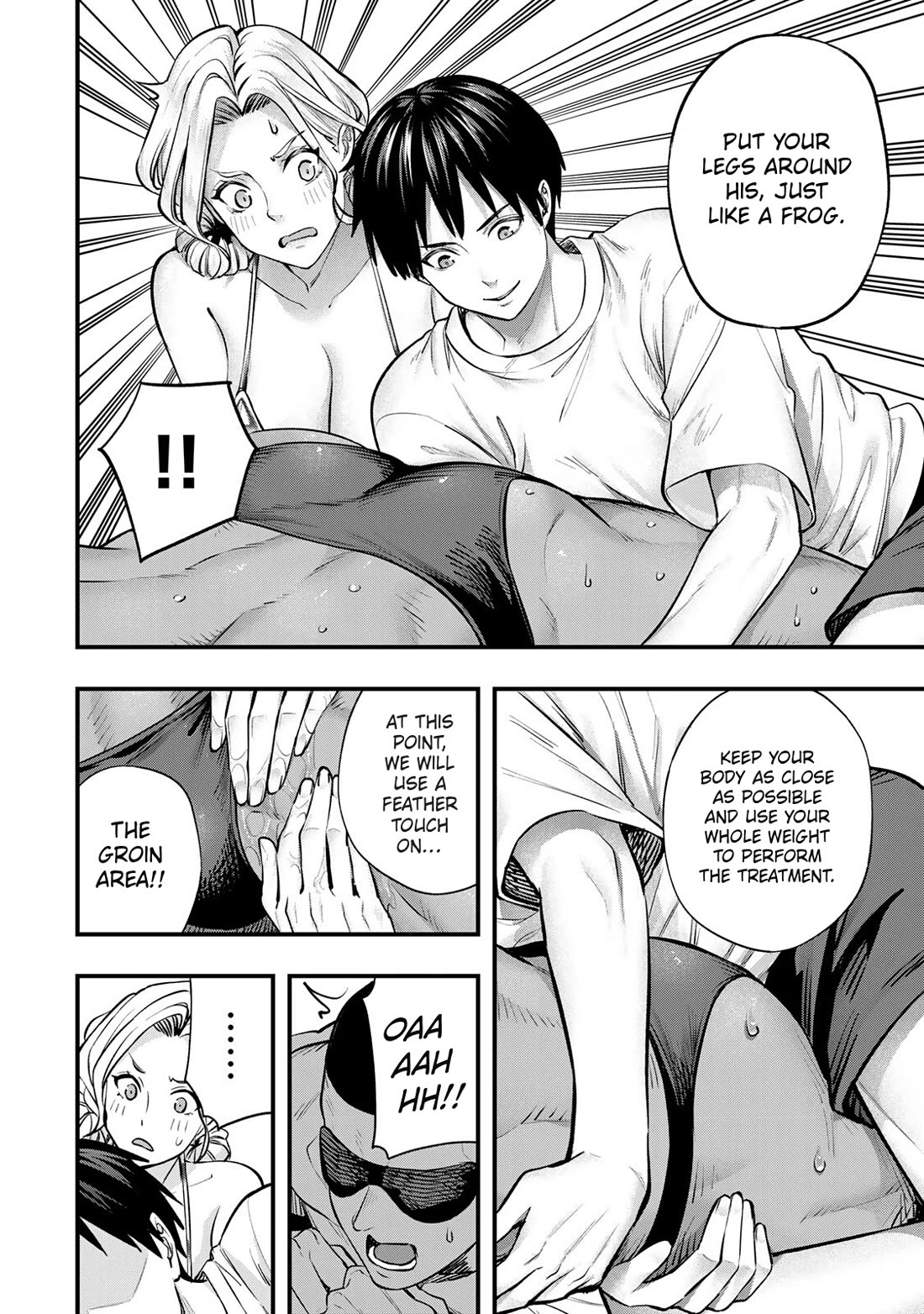 Sawaranaide Kotesashi-kun Chapter 100 page 19 - Chapter 100: Grabiel's blood flow problem (1)