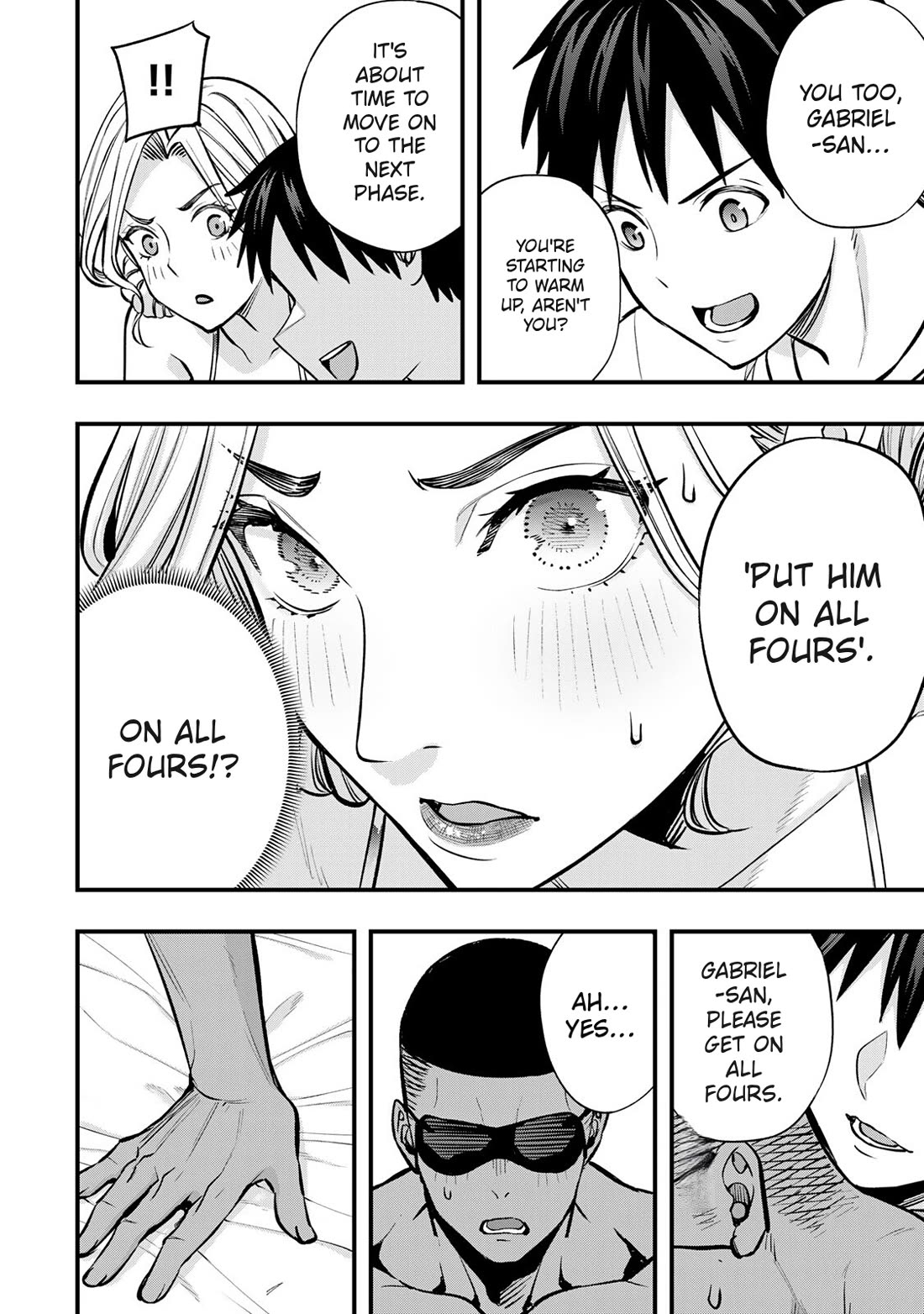 Sawaranaide Kotesashi-kun Chapter 100 page 23 - Chapter 100: Grabiel's blood flow problem (1)