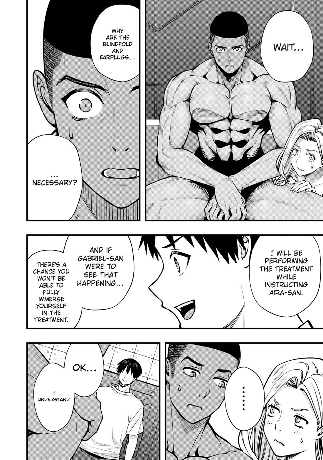 Sawaranaide Kotesashi-kun Chapter 100 page 7 - Chapter 100: Grabiel's blood flow problem (1)