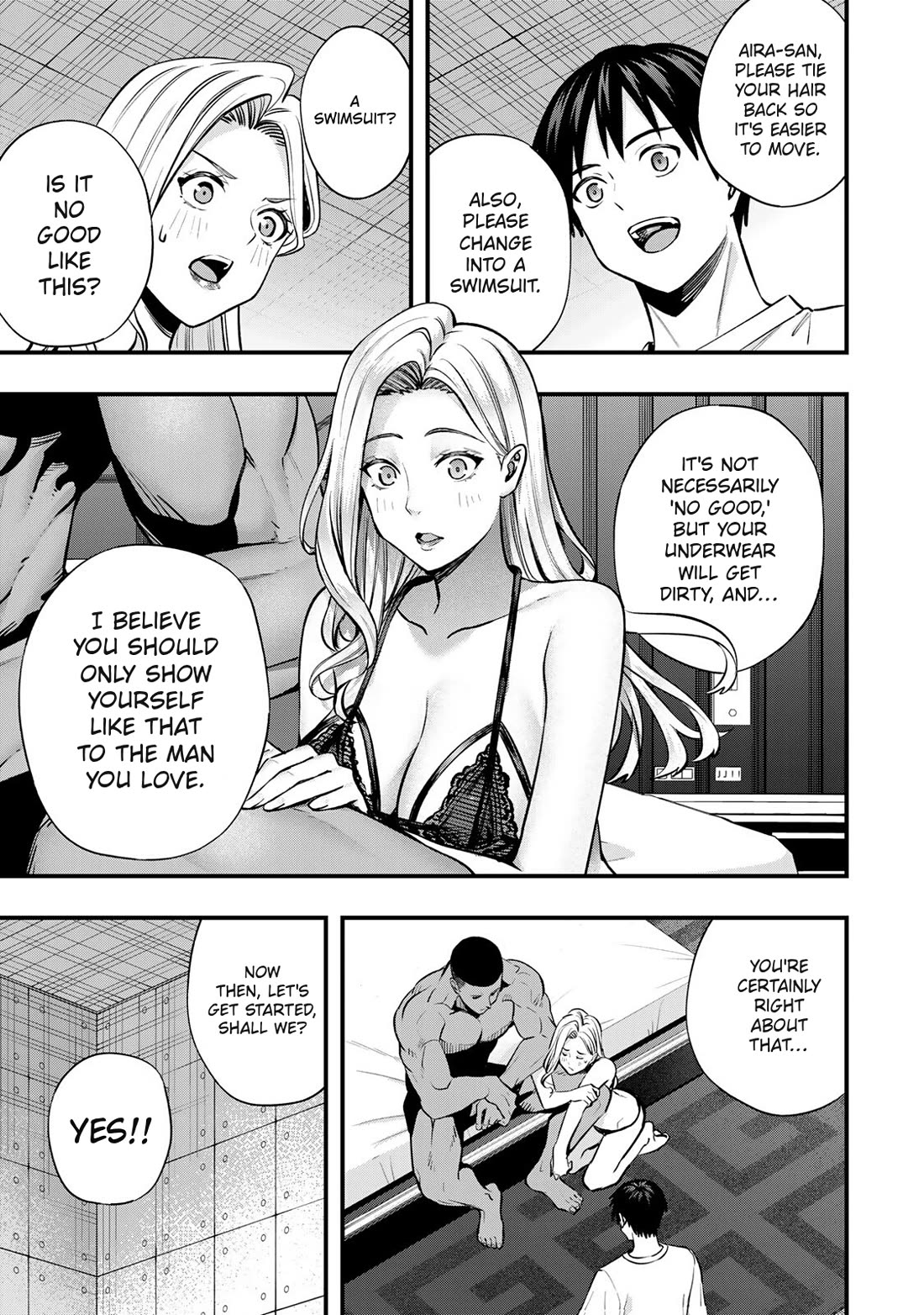 Sawaranaide Kotesashi-kun Chapter 100 page 8 - Chapter 100: Grabiel's blood flow problem (1)
