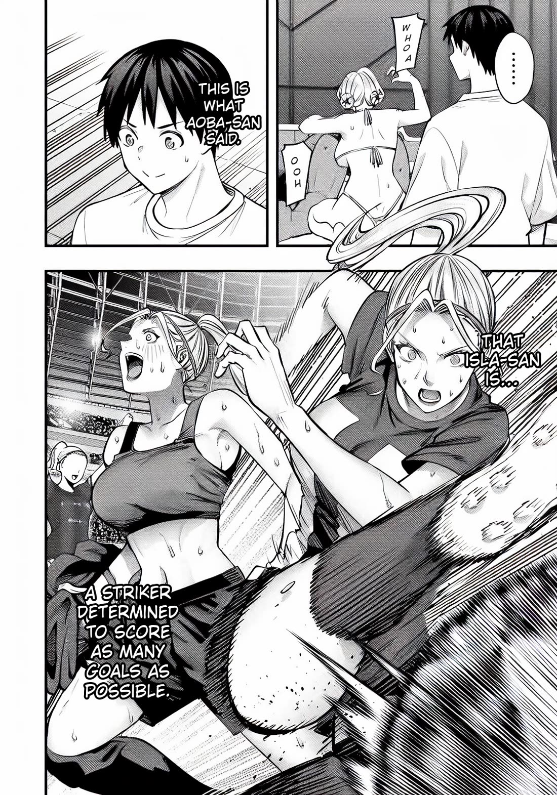 Sawaranaide Kotesashi-kun Chapter 101 page 22 - Chapter 101: Gabriel-kun's blood flow problem (2)
