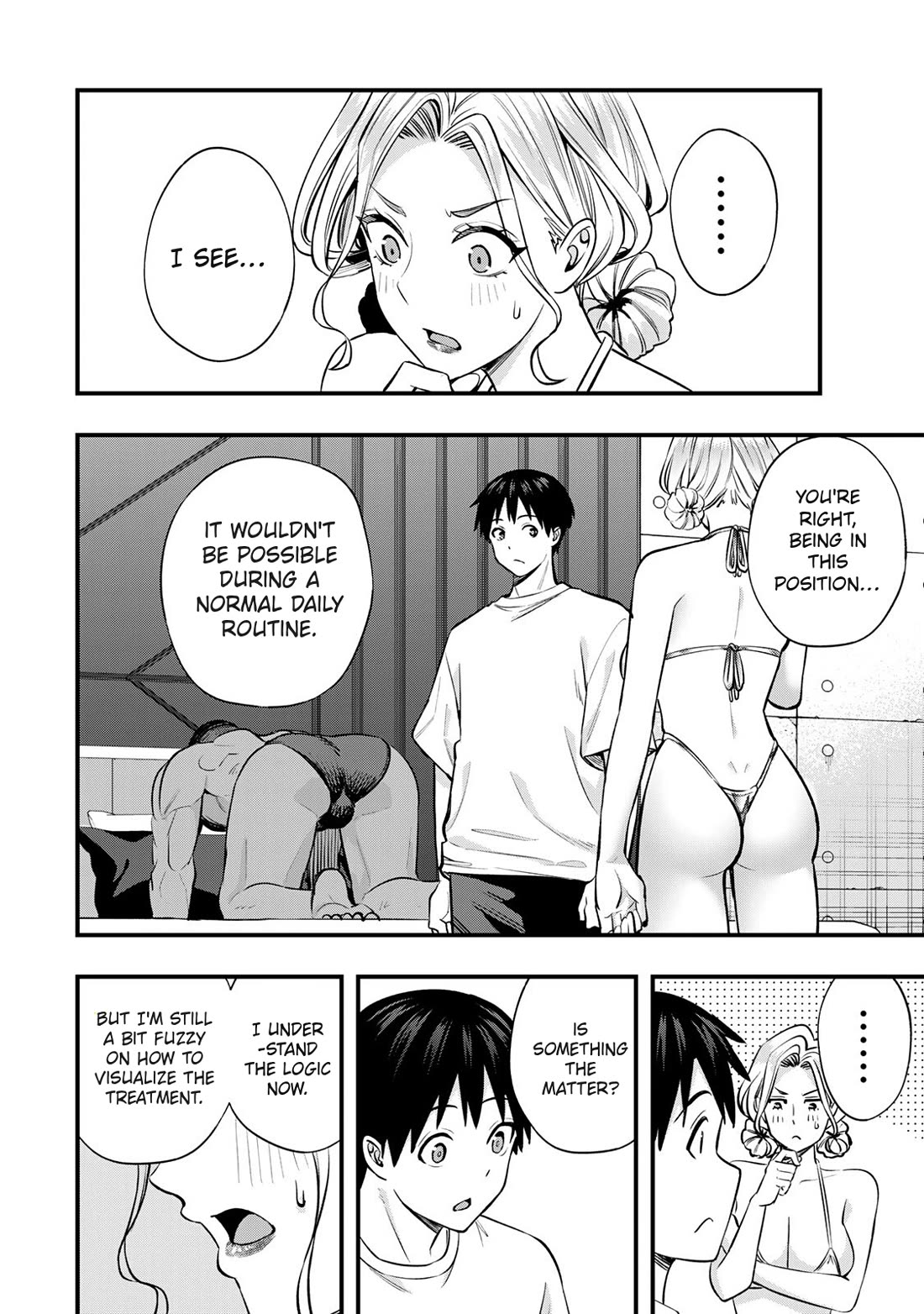 Sawaranaide Kotesashi-kun Chapter 101 page 6 - Chapter 101: Gabriel-kun's blood flow problem (2)