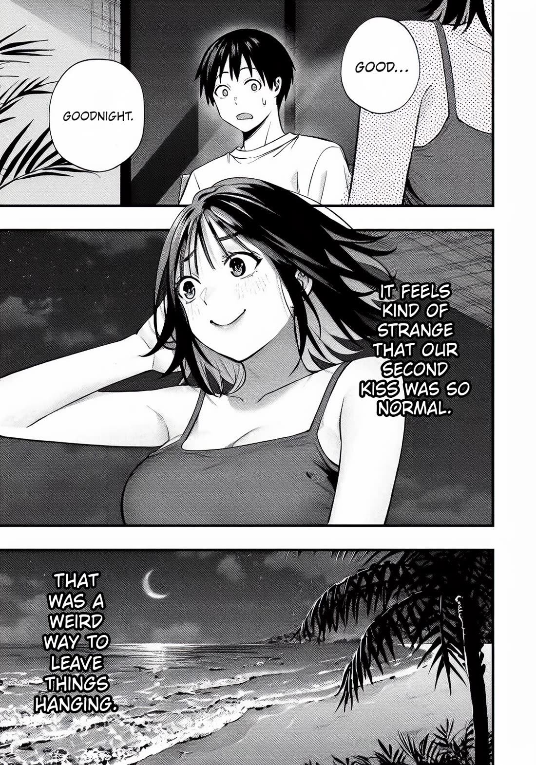 Sawaranaide Kotesashi-kun Chapter 105 page 22 - Chapter 105: Aoba-chan's last night in Okinawa