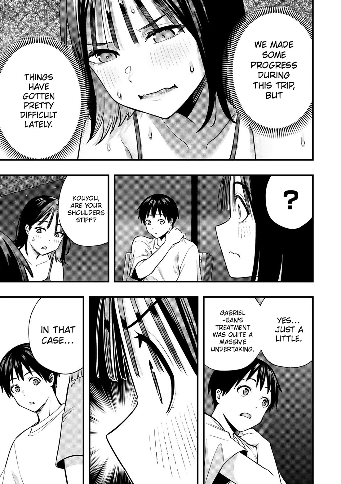 Sawaranaide Kotesashi-kun Chapter 105 page 9 - Chapter 105: Aoba-chan's last night in Okinawa