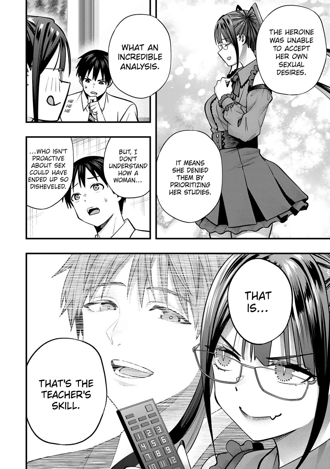 Sawaranaide Kotesashi-kun Chapter 110 page 12 - Chapter 110: Learning about a woman's heart with Risa-chan (1)